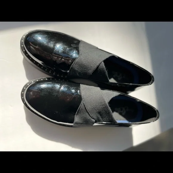 BOS & Co studded patent leather loafer / oxford 39 us8 - Picture 2 of 15